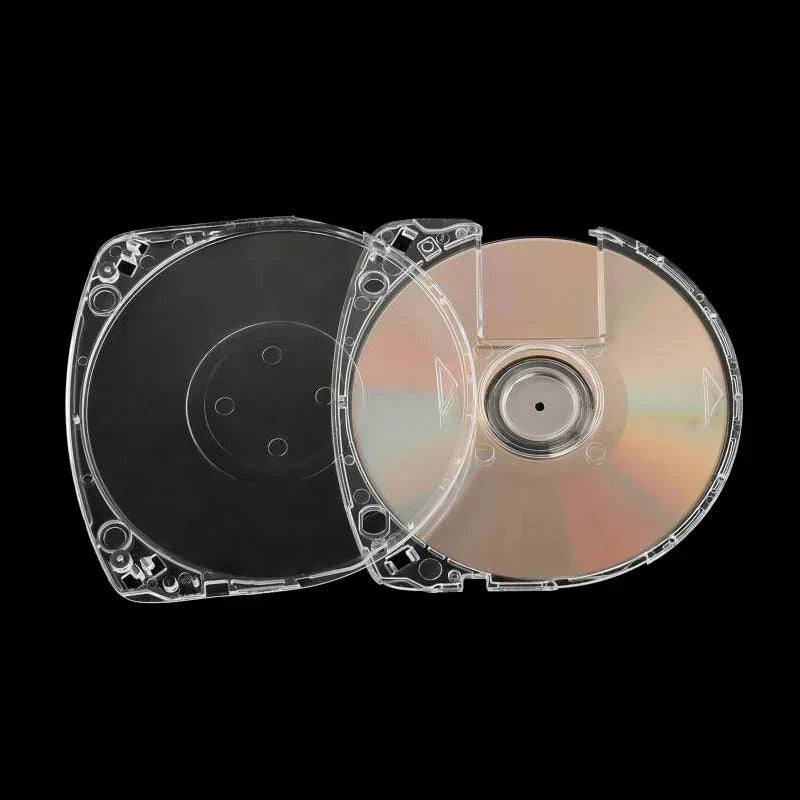 5 Clear Replacement Game Disc Cases | Transparent UMD Shells for PSP1000/2000/3000