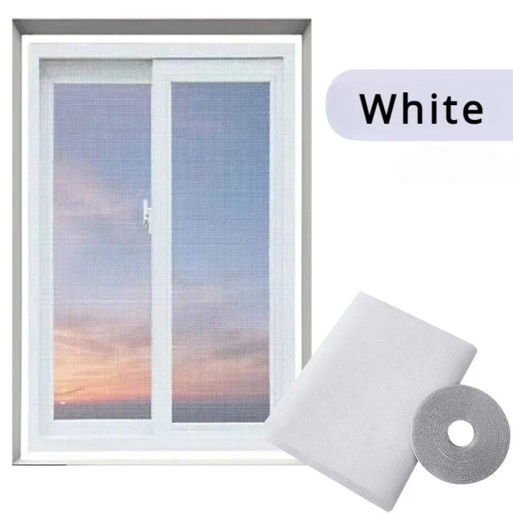 Self-Adhesive Mosquito Net for Windows | Easy DIY Insect Screen