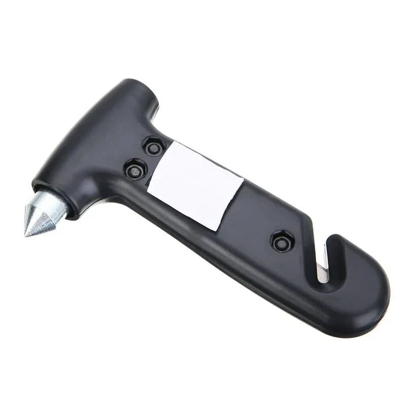 Mini Emergency Car Hammer | Safety Escape Tool with Seatbelt Cutter and Window Breaker