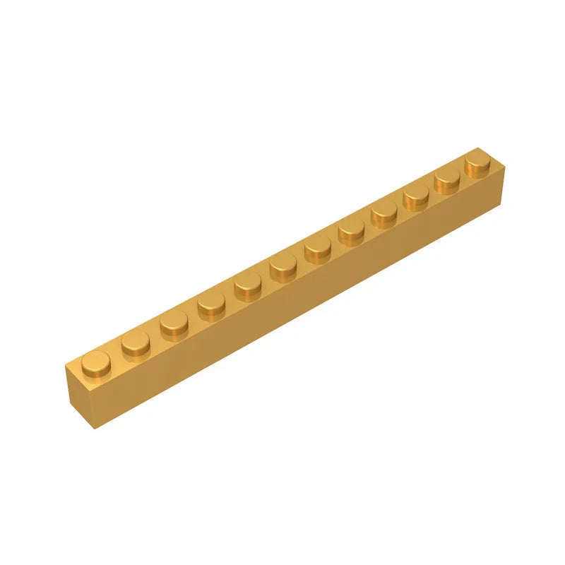 Gobricks GDS-538 Brick 1 x 12 | Compatible Building Block Pieces for DIY Construction