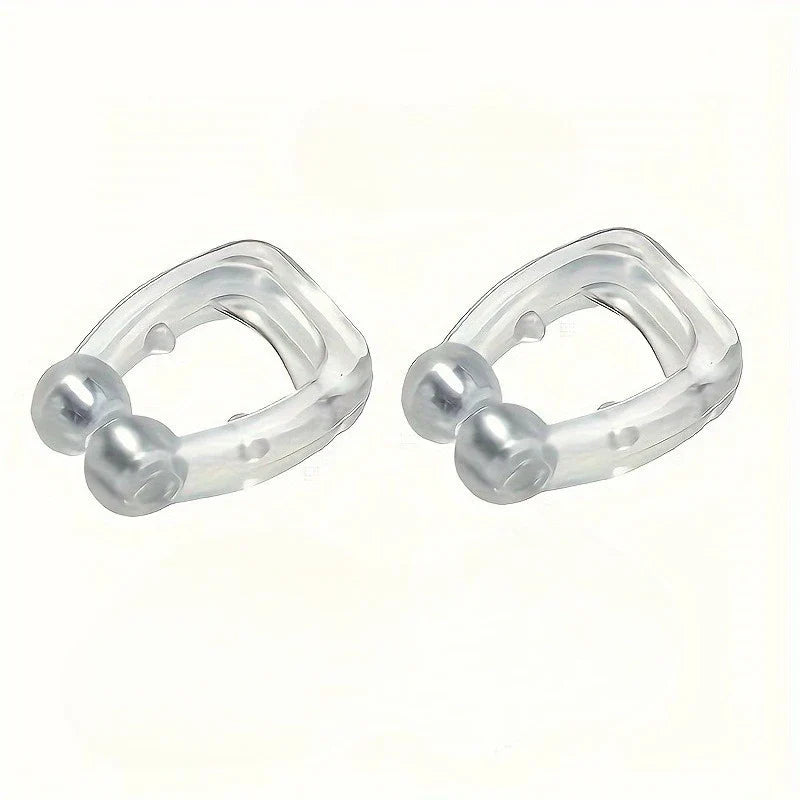 Magnetic Anti-Snoring Nose Clip | Non-Electric Sleep Aid for Quiet Breathing