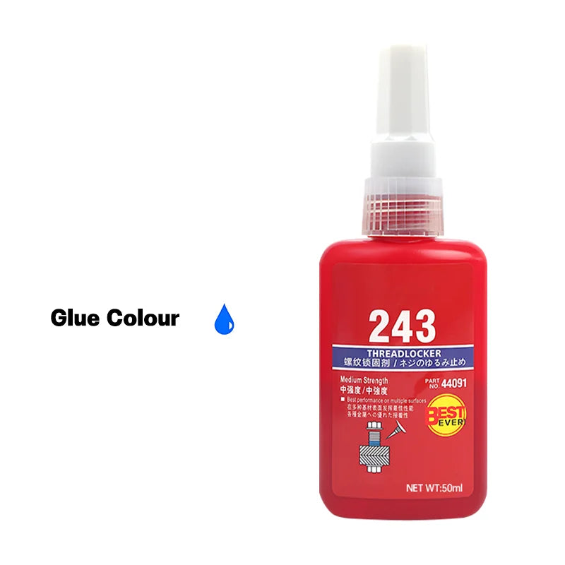 50ml Threadlocker Anaerobic Glue | Anti-Loose Screw Fastening Sealant