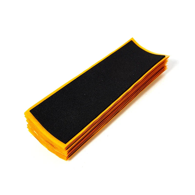 10Pcs Black Foam Fingerboard Grip Tape | Non-slip Deck Stickers 38x110mm