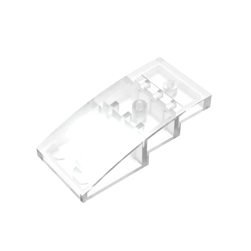 Slope, Curved 4 x 2 Building Block (Gobricks GDS-660) | Compatible with Lego 93606 Parts for DIY