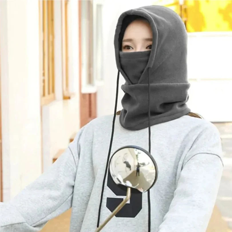 Winter Thermal Neck Warmer | Windproof Fleece Balaclava for Skiing and Cycling