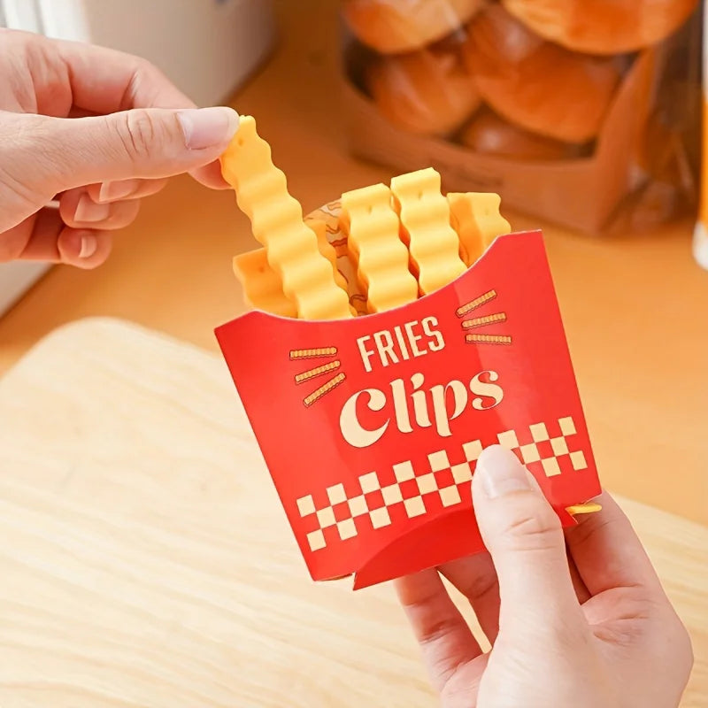 Chip-Shaped Bag Clips and Snack Storage Set | Kitchen Food Saver