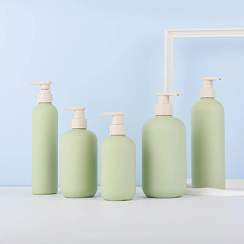 Refillable Foaming Soap Dispenser | Rustproof Plastic Shampoo and Shower Bottle for Kitchen and Bathroom
