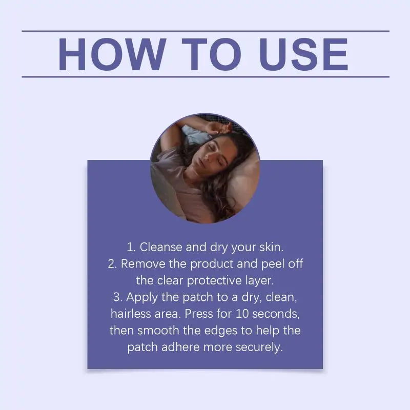 Plant Sleep Patches | Nighttime Relaxation Aid for Better Sleep
