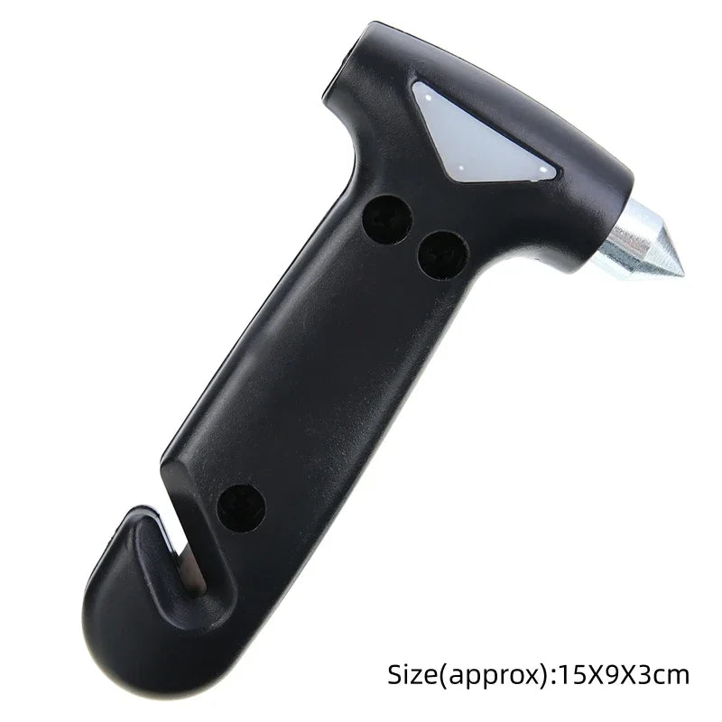 Mini Emergency Car Hammer | Window Breaker and Seatbelt Cutter