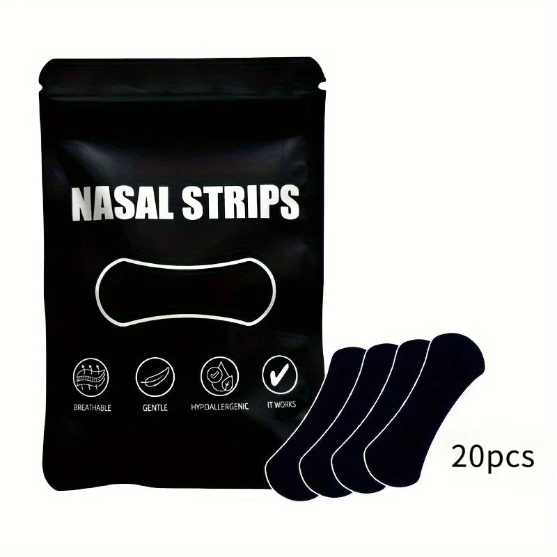 20 Anti-Snoring Nose Strips | Sleep Aid for Easier Breathing