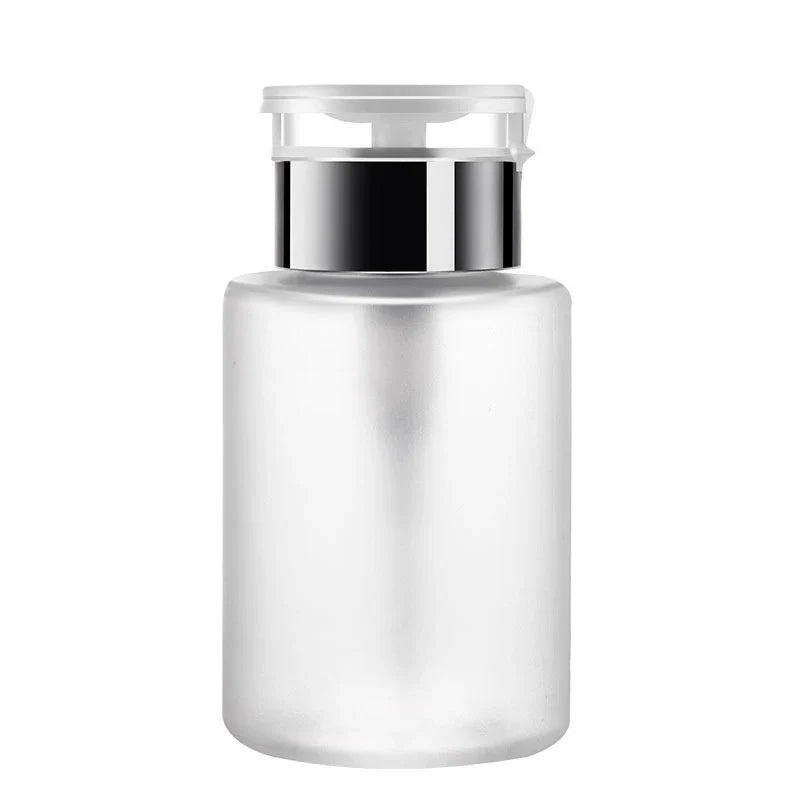 60ml 150ml 180ml 250ml Empty Pump Dispenser Bottle | Refillable UV Gel Polish Remover Container