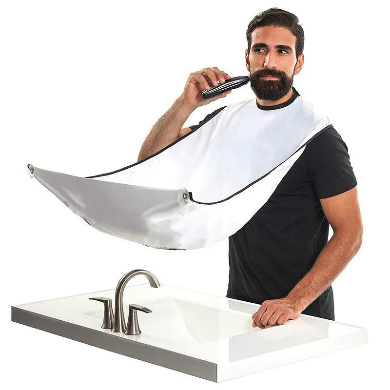 Men's Shaving Apron | Waterproof Barber Bib for Mess-Free Trimming
