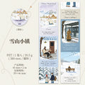 Leisure Holiday Vacation PET Die-Cut Tape Sticker Roll | 4.5x200cm for Journal Scrapbook