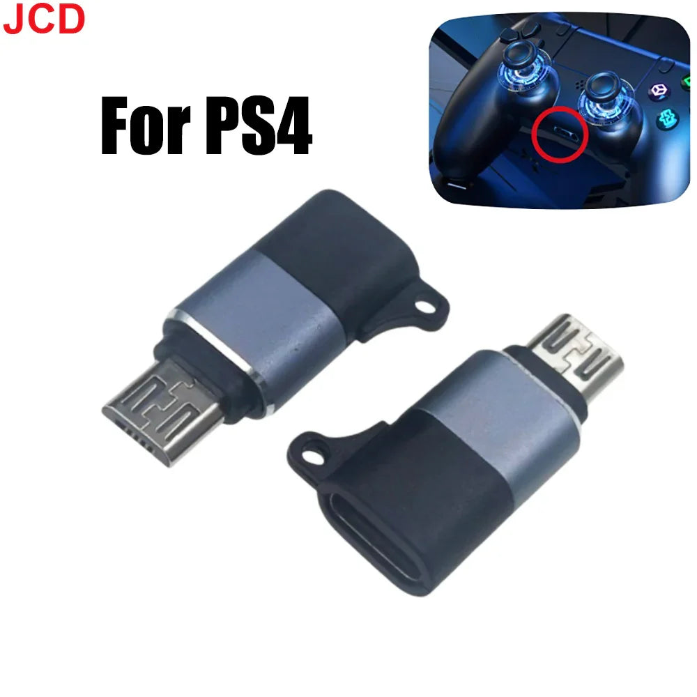 PS4 Controller Type C Adapter | USB to Type C Charging Port Converter