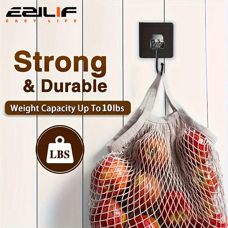 High-Stick Suction Cup Hooks | No-Drill Adhesive Hooks for Kitchen and Bathroom