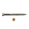 #7 x 3 Simpson Trim-Head Deck-Drive™ DWP Wood Screws - 6-Lobe Drive 316 Stainless Steel Tan 03 (T20) - Box (1750)