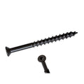 1/4 x 3 1/4 Simpson Trim Head Titen Turbo™ Concrete and Masonry Screw Anchor Zinc Plated w/ Ceramic Coat Bronze (T25 6-Lobe) - Box (1000)