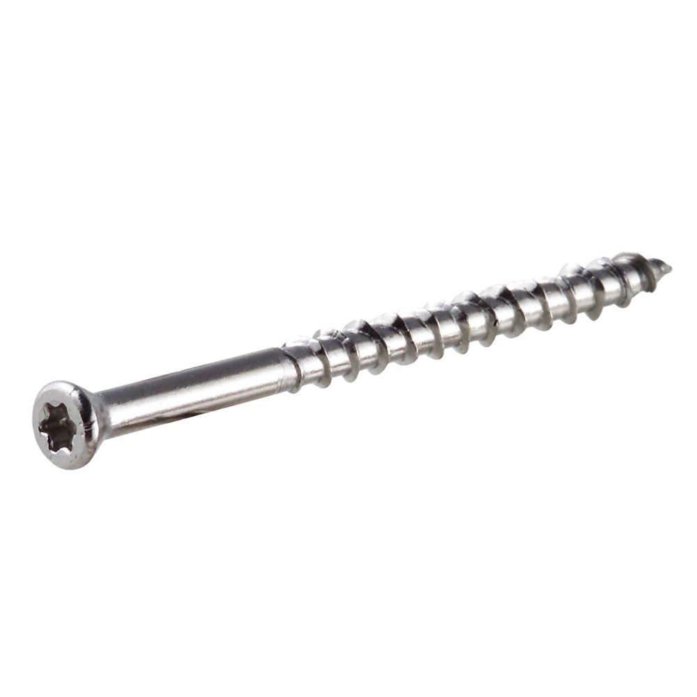 #7 x 1 5/8  Simpson Trim Head Deck-Drive™ DWP WOOD Screw 316 Stainless Steel (T15) - Box (100)
