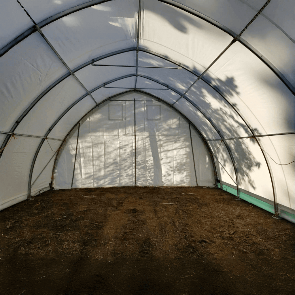 W20'xL30'xH12' Single Truss Arch Storage Shelter