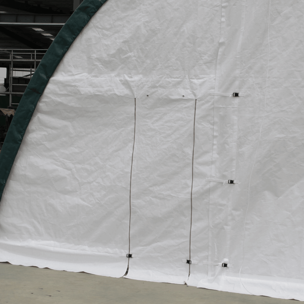 W40'xL80'xH20' Single Truss Arch Storage Shelter
