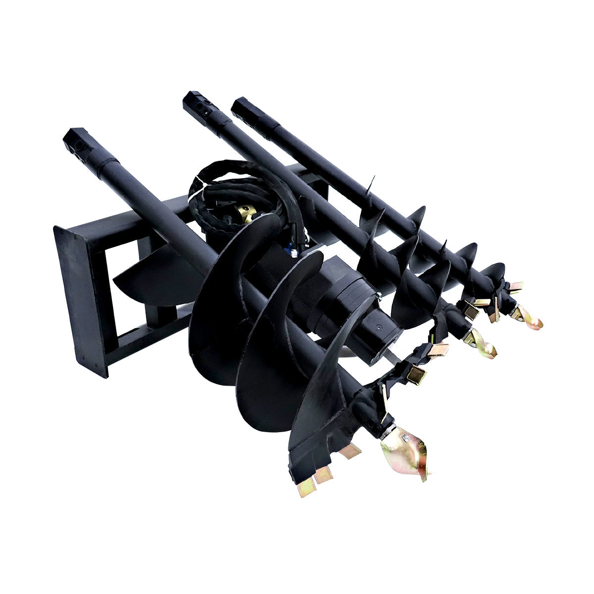 Greatbear Skid Steer Auger with 3 Bits in 9", 12", 18"