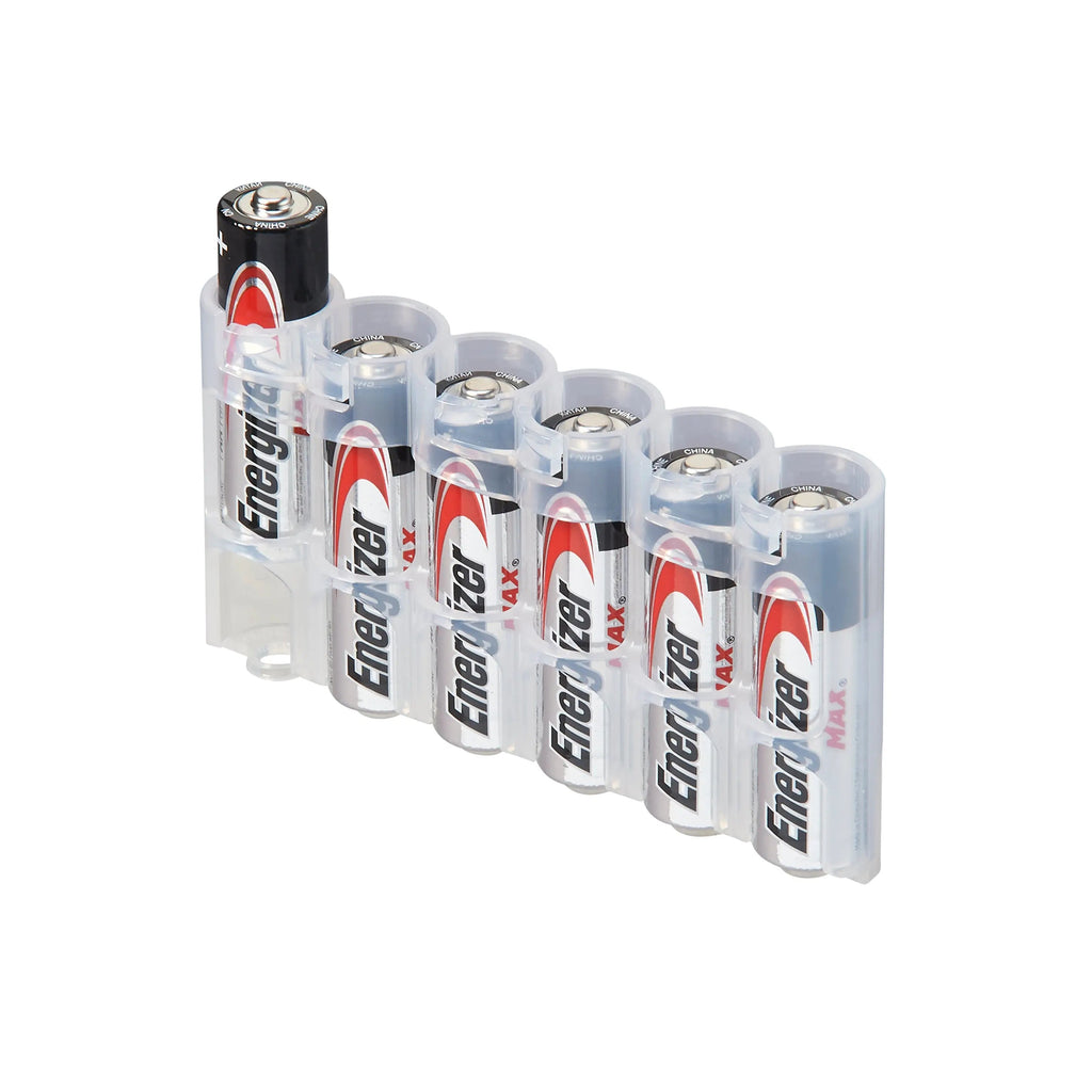 Slim Line AA 6 Pack (Clear)
