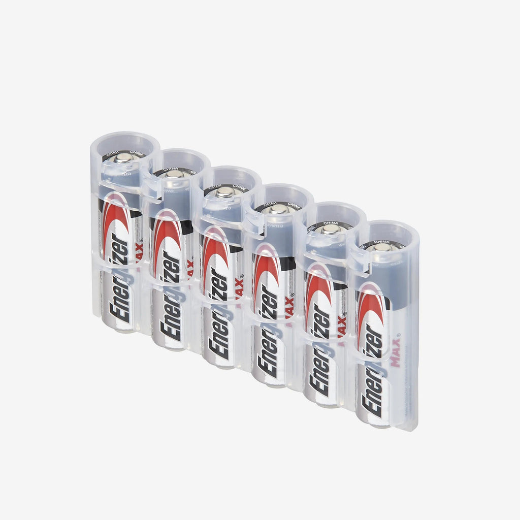 Slim Line AA 6 Pack (Clear)