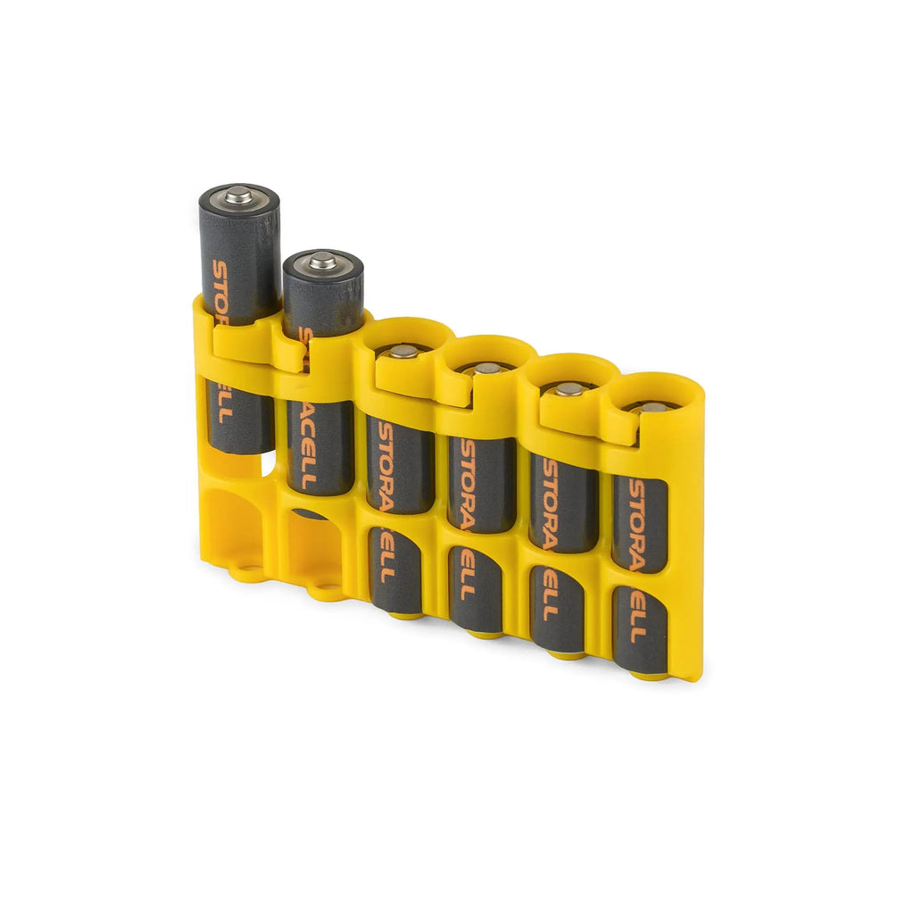 Slim Line AA 6 Pack (Yellow)