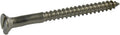 14 x 3 Slotted Flat Head Wood Screw 304 Stainless Steel