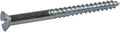 12 x 1 1/2 Slotted Flat Wood Screw Zinc Plated