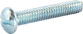 10-24 x 2 1/2 Slotted Round Machine Screw Zinc Plated
