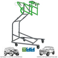 TopLift Pro V2 - Hardtop Removal & Storage Tool for Jeep Wrangler and Ford Bronco