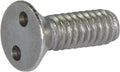 1/4-20 x 3/4 Tamper Resistant Drilled Spanner Flat Head Machine Screw 18-8 Stainless Steel