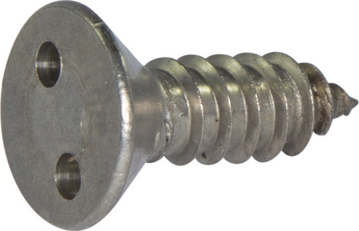 10 x 1/2 Tamper Resistant Drilled Spanner Flat Head Sheet Metal Screw 18-8 Stainless Steel