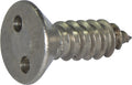 8 x 1 1/4 Tamper Resistant Drilled Spanner Flat Head Sheet Metal Screw 18-8 Stainless Steel