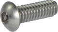 4-40 x 3/8 Tamper Resistant Hex Button Head Socket Machine Screw 18-8 Stainless Steel (3/32)