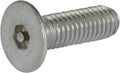 M3-0.50 x 10 Tamper Resistant Hex Flat Head Machine Screw 18-8 Stainless Steel - Metric (3/32)