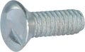 8-32 x 1/2 Tamper Resistant One Way Oval Head Screw Zinc