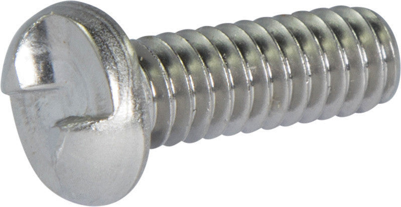 6-32 x 3/16 Tamper Resistant One Way Round Head Machine Screw 18-8 Stainless Steel