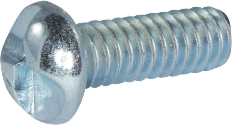 6-32 x 1 Tamper Resistant One Way Round Head Machine Screw Zinc