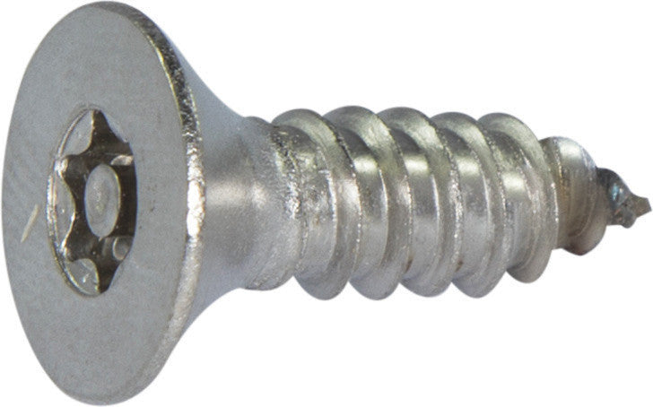 10 x 1 1/2  Tamper Resistant Torx Flat Head Sheet Metal Screw 18-8 Stainless Steel (T-25)