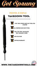 The Takedown Tool 2 Pack- AR-TT & The Takedown Tool of your choice in a USA Pouch
