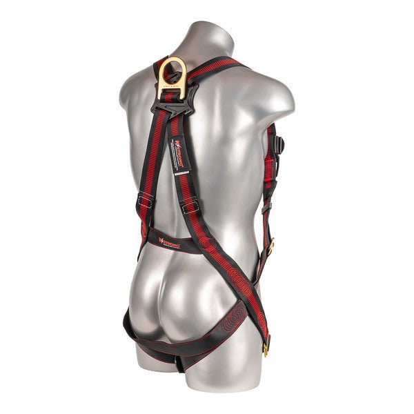 Kapture 5 Point Elite Full Body Harness - 2 D-Rings - Pull Thru Legs - All Sizes