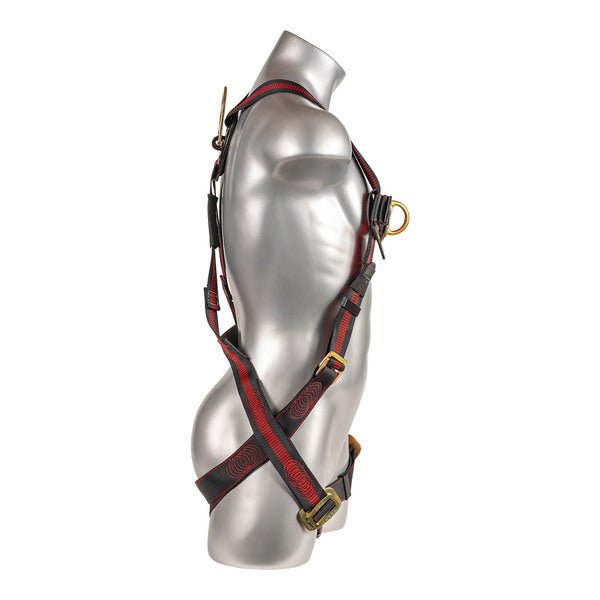 Kapture 5 Point Elite Full Body Harness - 2 D-Rings - Pull Thru Legs - All Sizes