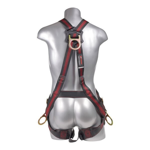 Kapture 5 Point Elite Full Body Harness - 2 D-Rings - Tongue Buckle Legs - All Sizes