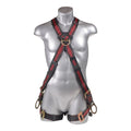 Kapture 5 Point Elite Full Body Harness - 2 D-Rings - Tongue Buckle Legs - All Sizes
