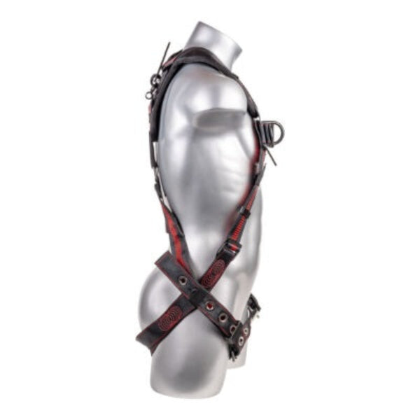 Kapture 5 Point Elite+ Full Body Harness - 2 D-Rings - QC Chest - Tongue Buckle Legs & Shoulder Pads - All Sizes