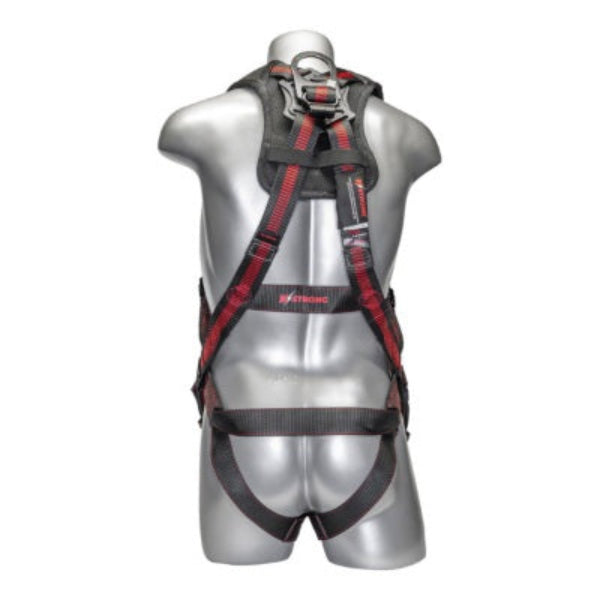 Kapture 5 Point Elite+ Full Body Harness - Dorsal D-Ring - QC Chest - Tongue Buckle Legs & Shoulder Pads - All Sizes