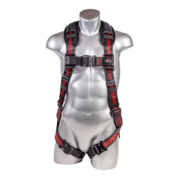 Kapture 5 Point Elite+ Full Body Harness - Dorsal D-Ring - QC Chest & Legs - Shoulder Pads - All Sizes