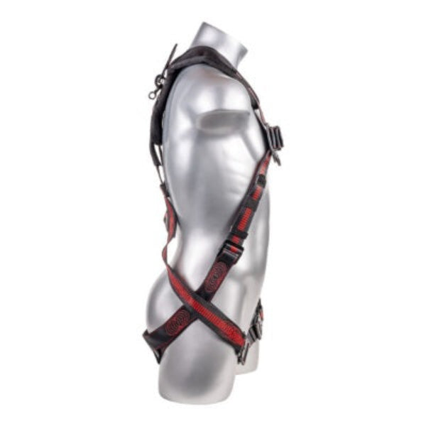 Kapture 5 Point Elite+ Full Body Harness - Dorsal D-Ring - QC Chest & Legs - Shoulder Pads - All Sizes
